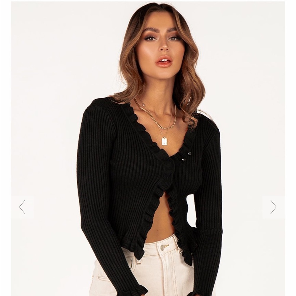 Dissh (Australian brand) black cardigan